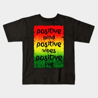 Positive vibes Kids T-Shirt